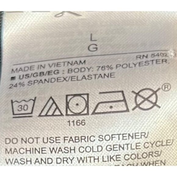 GapFit Womens Black Moto Leggings With Rouching Knees Size L - Picture 9 of 11